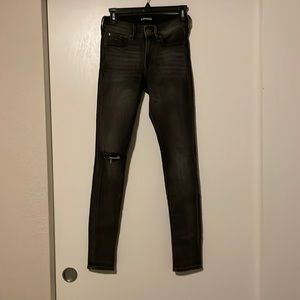Express dark gray pants